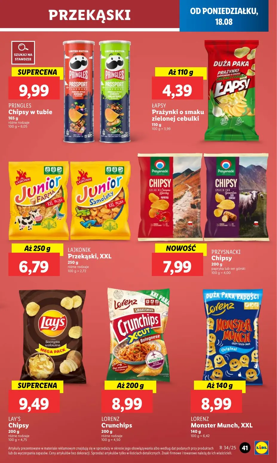 gazetka promocyjna LIDL Od poniedziałku  - Strona 47