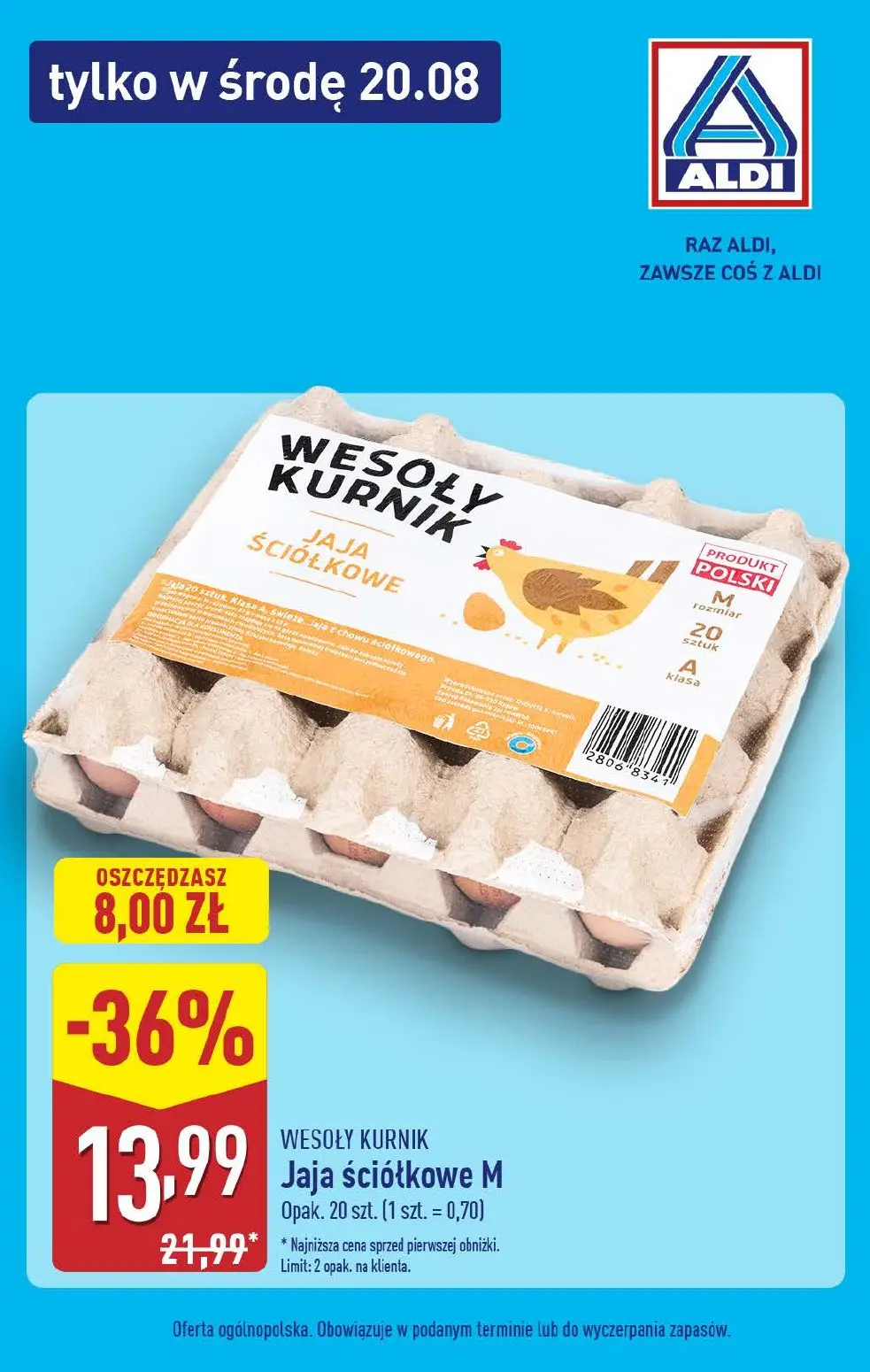gazetka promocyjna ALDI Tylko w środę! 🍳 - Strona 1