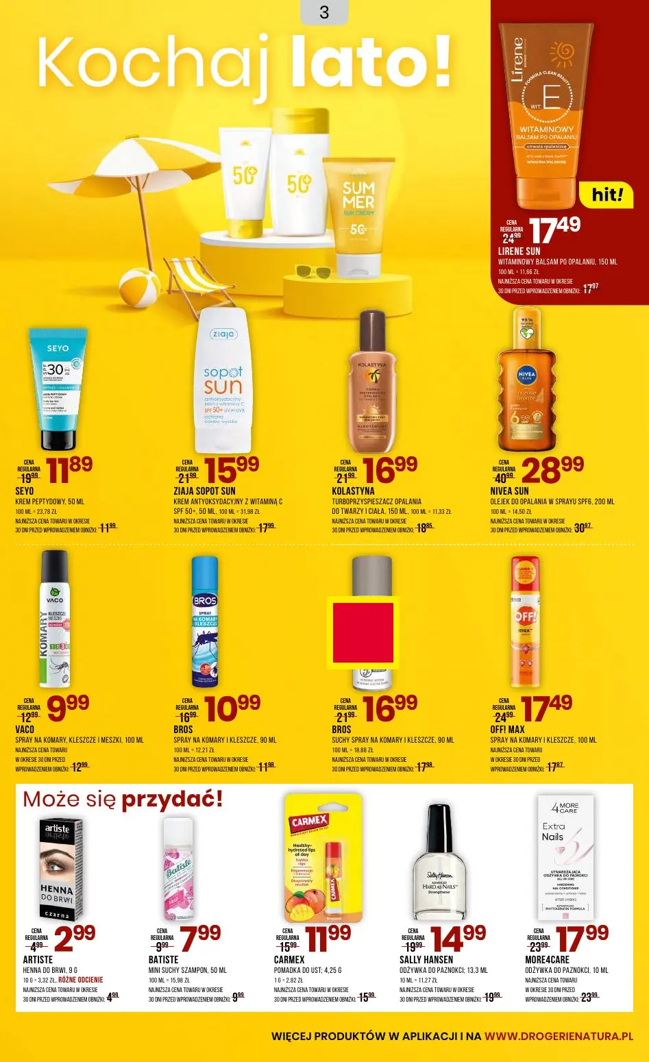 gazetka promocyjna Natura Kochaj lato! - Strona 3