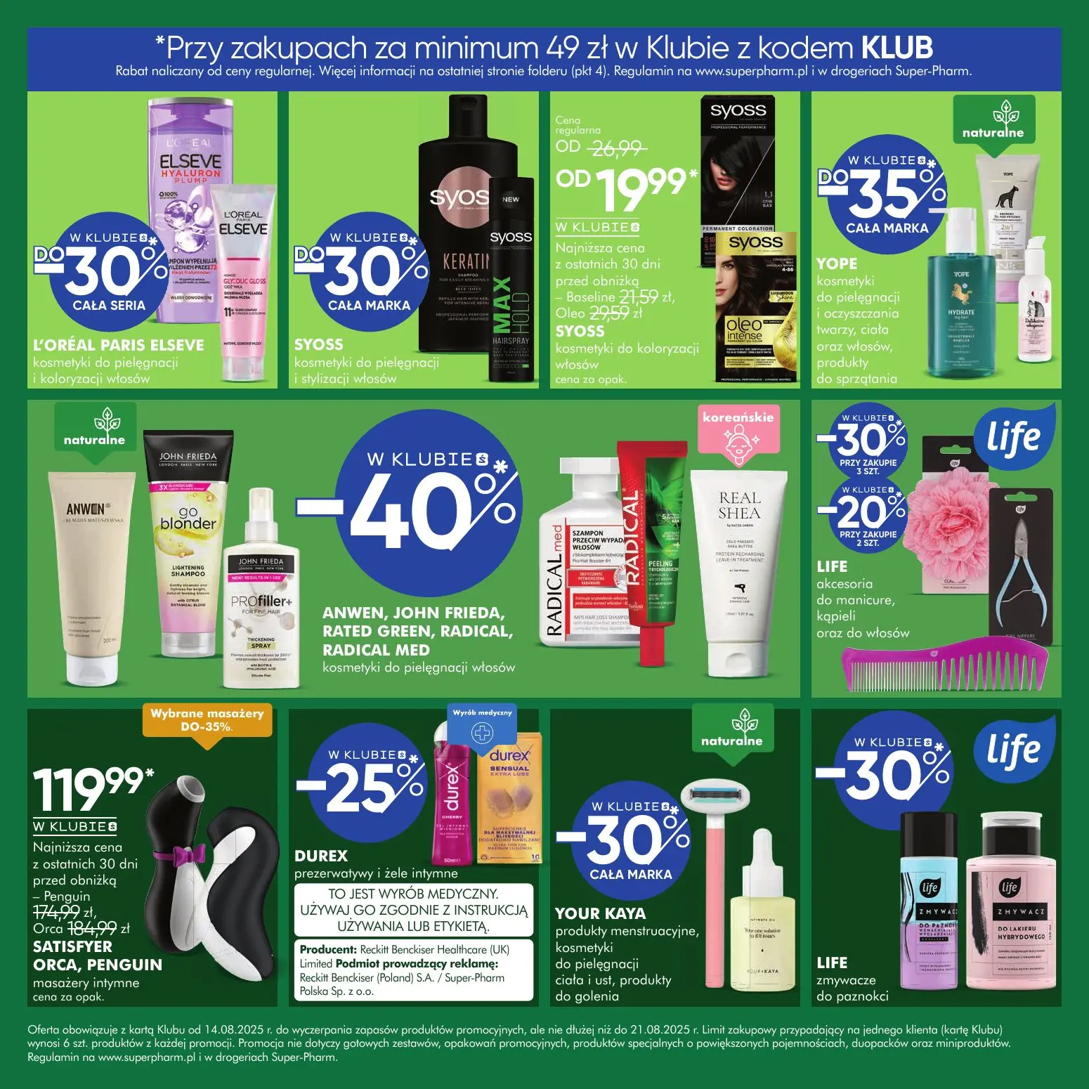 gazetka promocyjna SUPER-PHARM Sierpień pełny okazji - Strona 8
