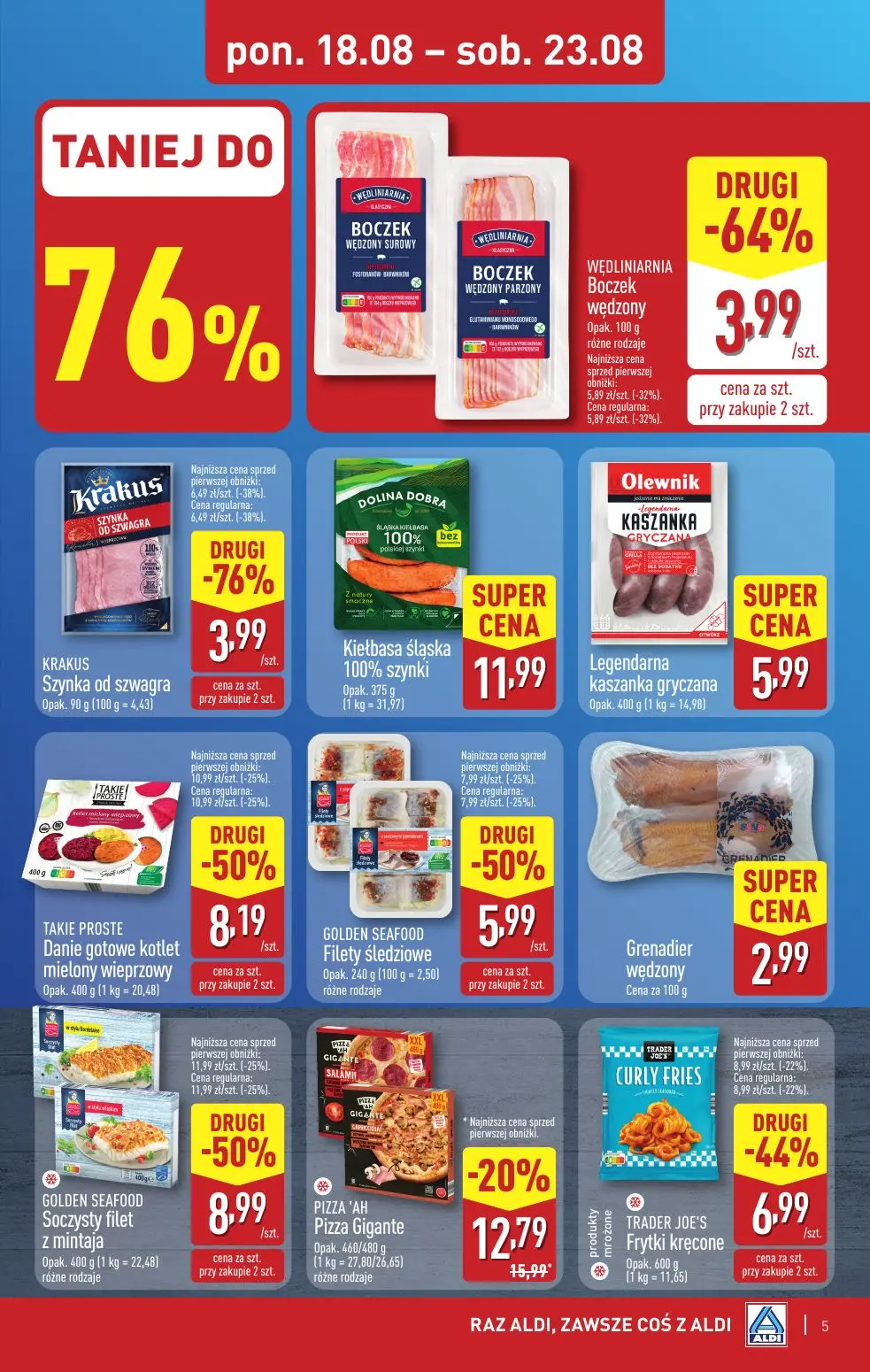 gazetka promocyjna ALDI Raz ALDI, zawsze coś z ALDI - Strona 5