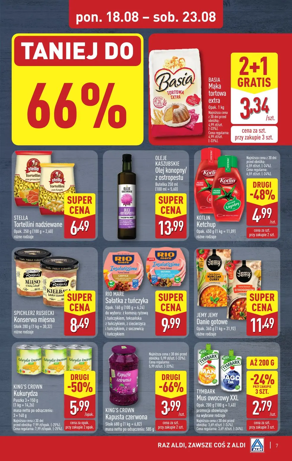 gazetka promocyjna ALDI Raz ALDI, zawsze coś z ALDI - Strona 7