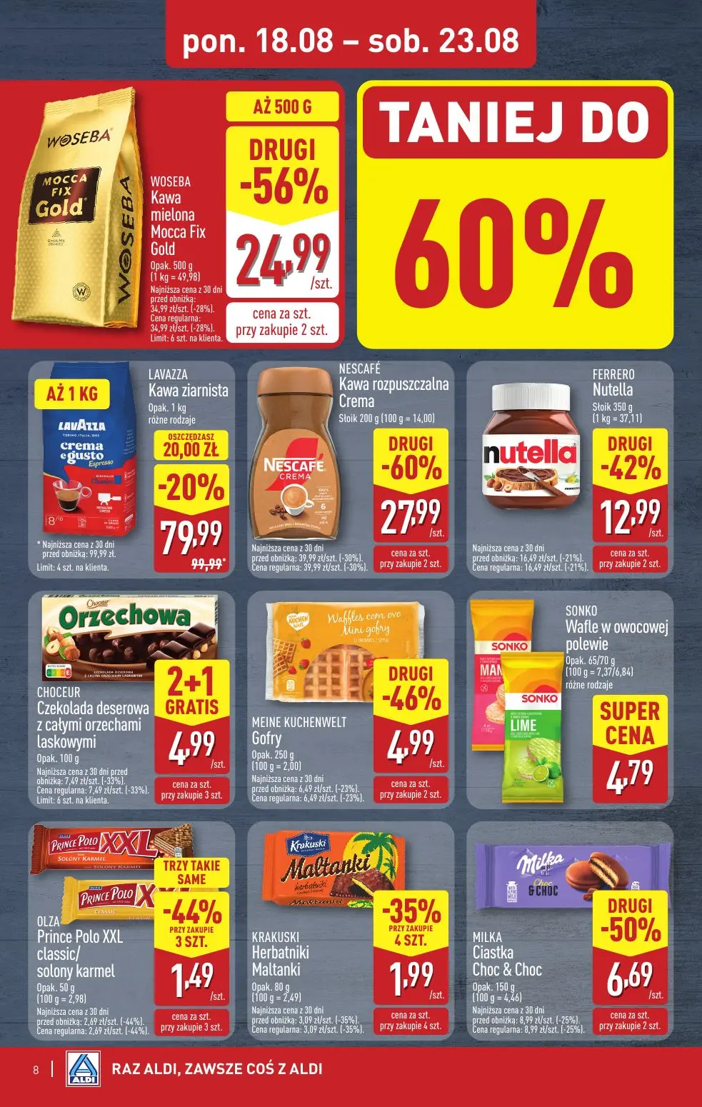 gazetka promocyjna ALDI Raz ALDI, zawsze coś z ALDI - Strona 8