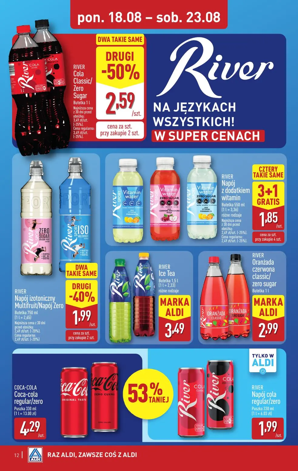 gazetka promocyjna ALDI Raz ALDI, zawsze coś z ALDI - Strona 12