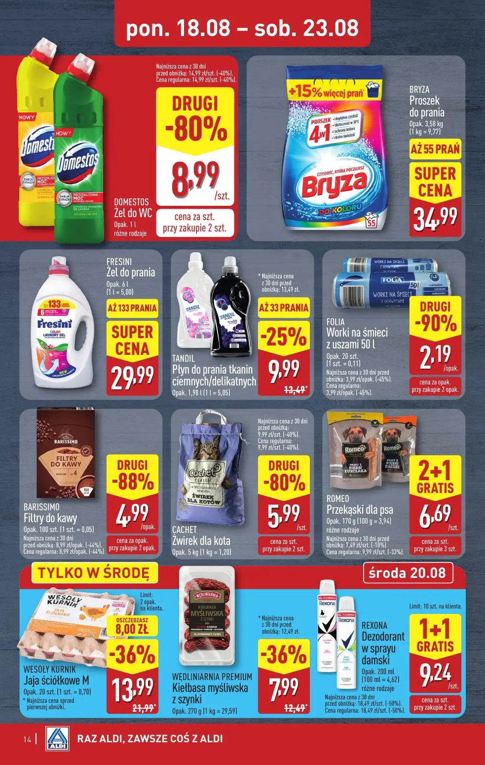 gazetka promocyjna ALDI Raz ALDI, zawsze coś z ALDI - Strona 14