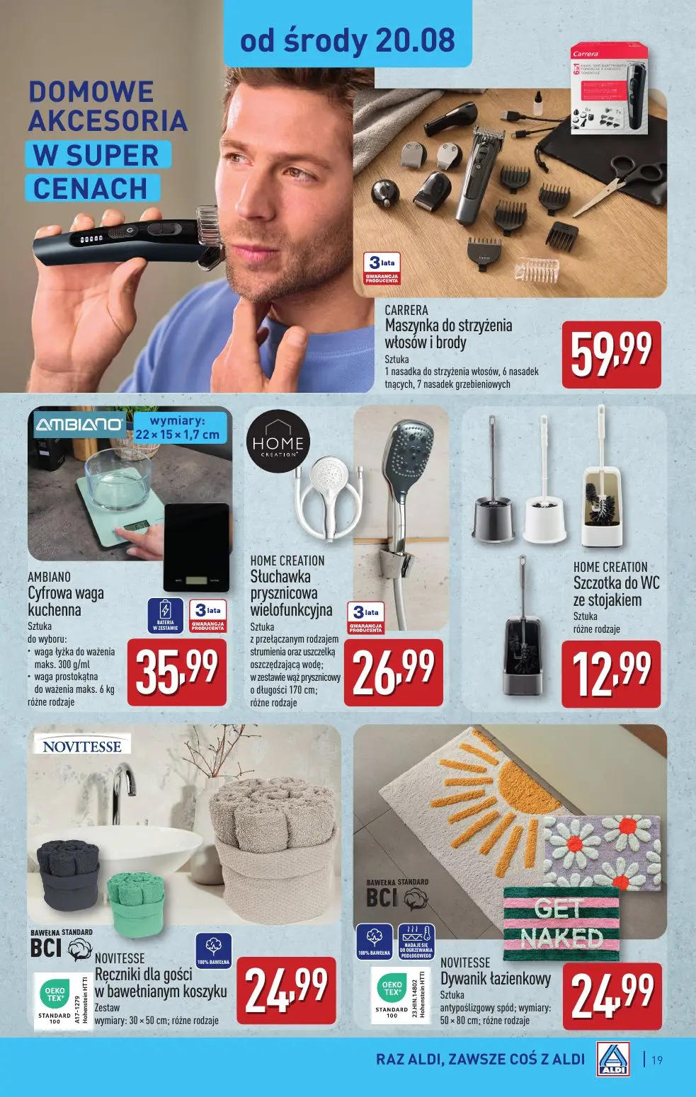 gazetka promocyjna ALDI Raz ALDI, zawsze coś z ALDI - Strona 19
