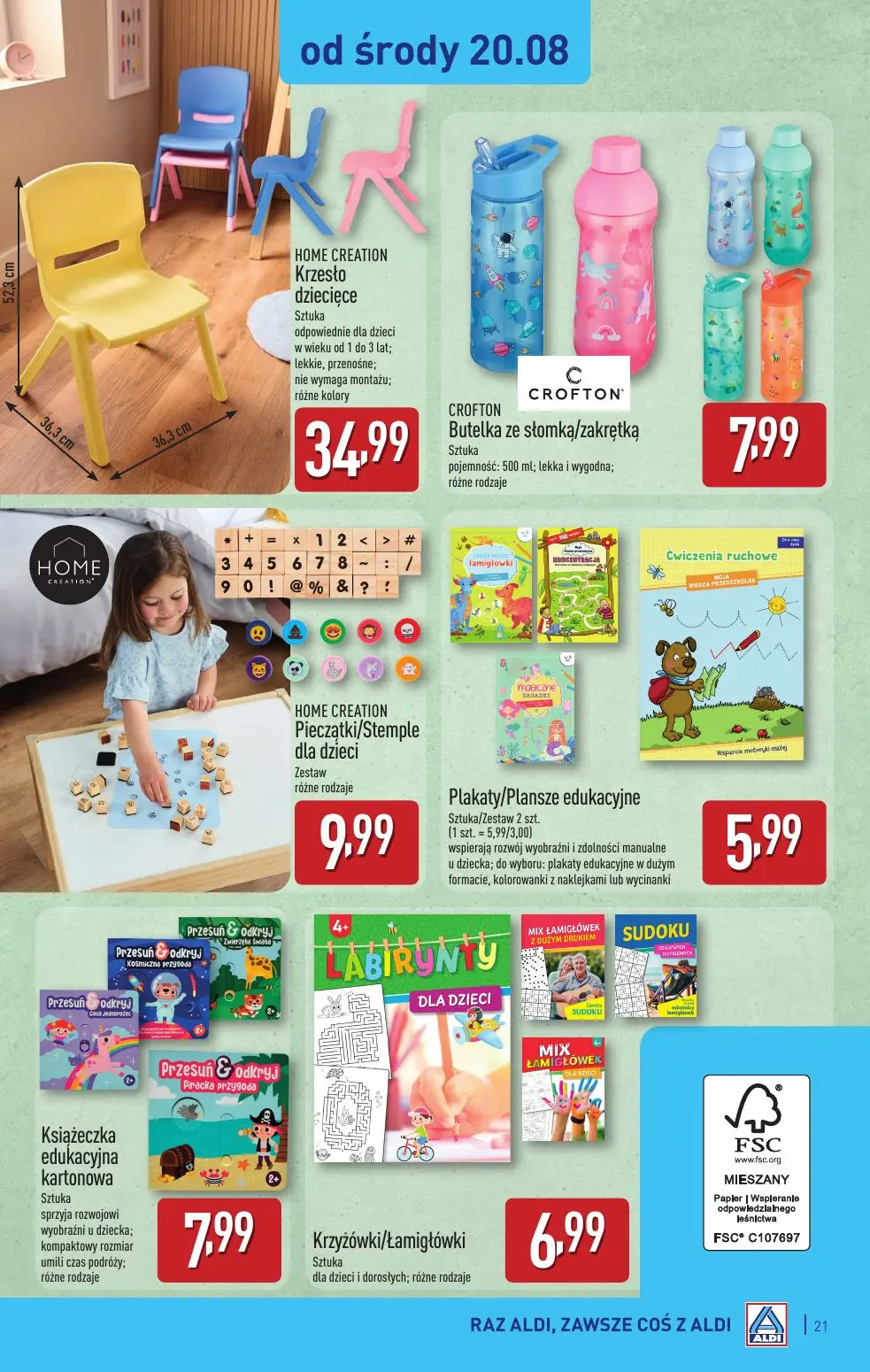 gazetka promocyjna ALDI Raz ALDI, zawsze coś z ALDI - Strona 21