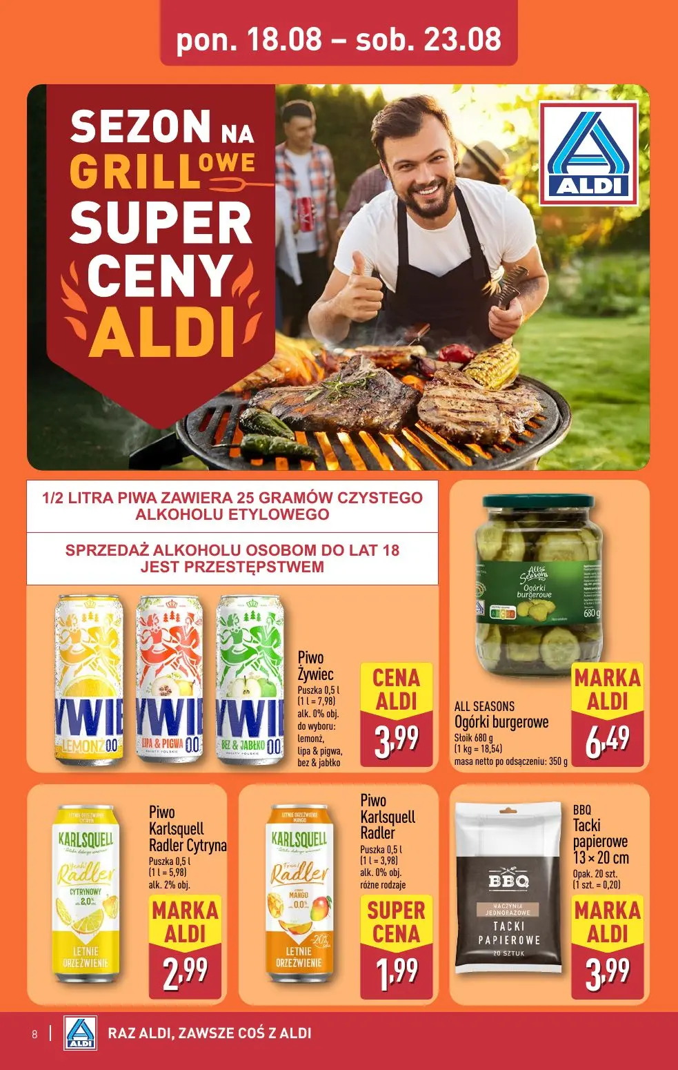 gazetka promocyjna ALDI Raz ALDI, zawsze coś z ALDI - Strona 8