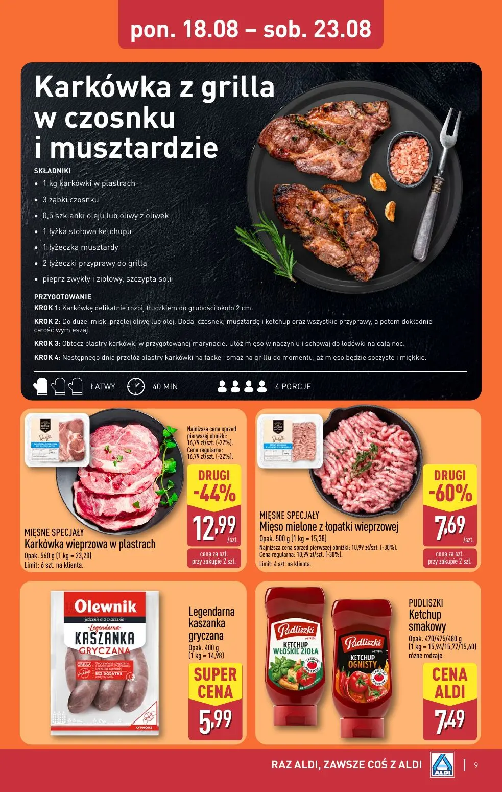 gazetka promocyjna ALDI Raz ALDI, zawsze coś z ALDI - Strona 9
