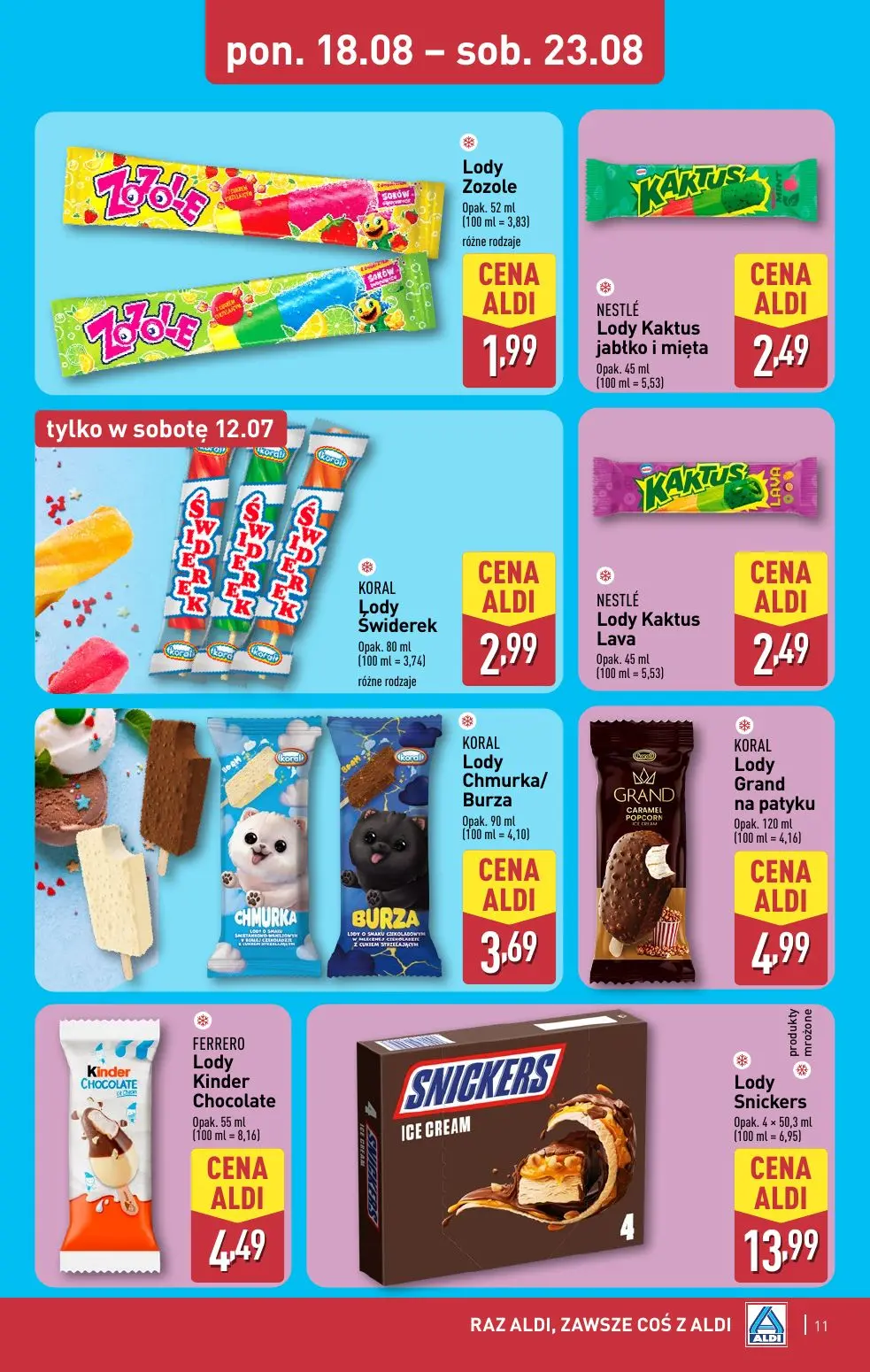 gazetka promocyjna ALDI Raz ALDI, zawsze coś z ALDI - Strona 11