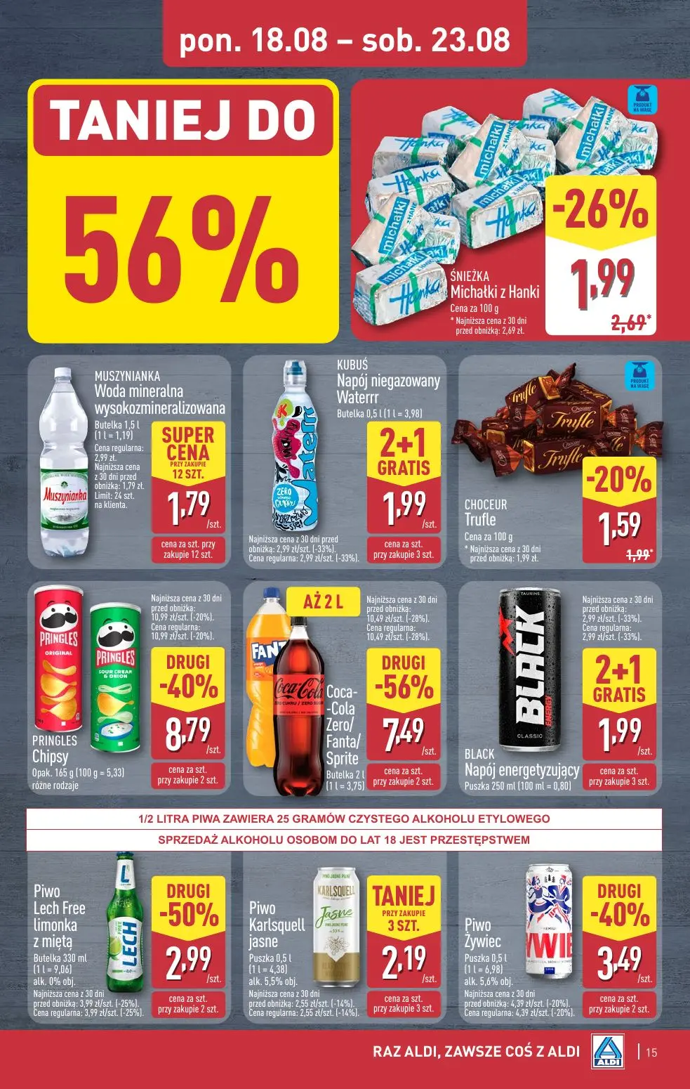 gazetka promocyjna ALDI Raz ALDI, zawsze coś z ALDI - Strona 15