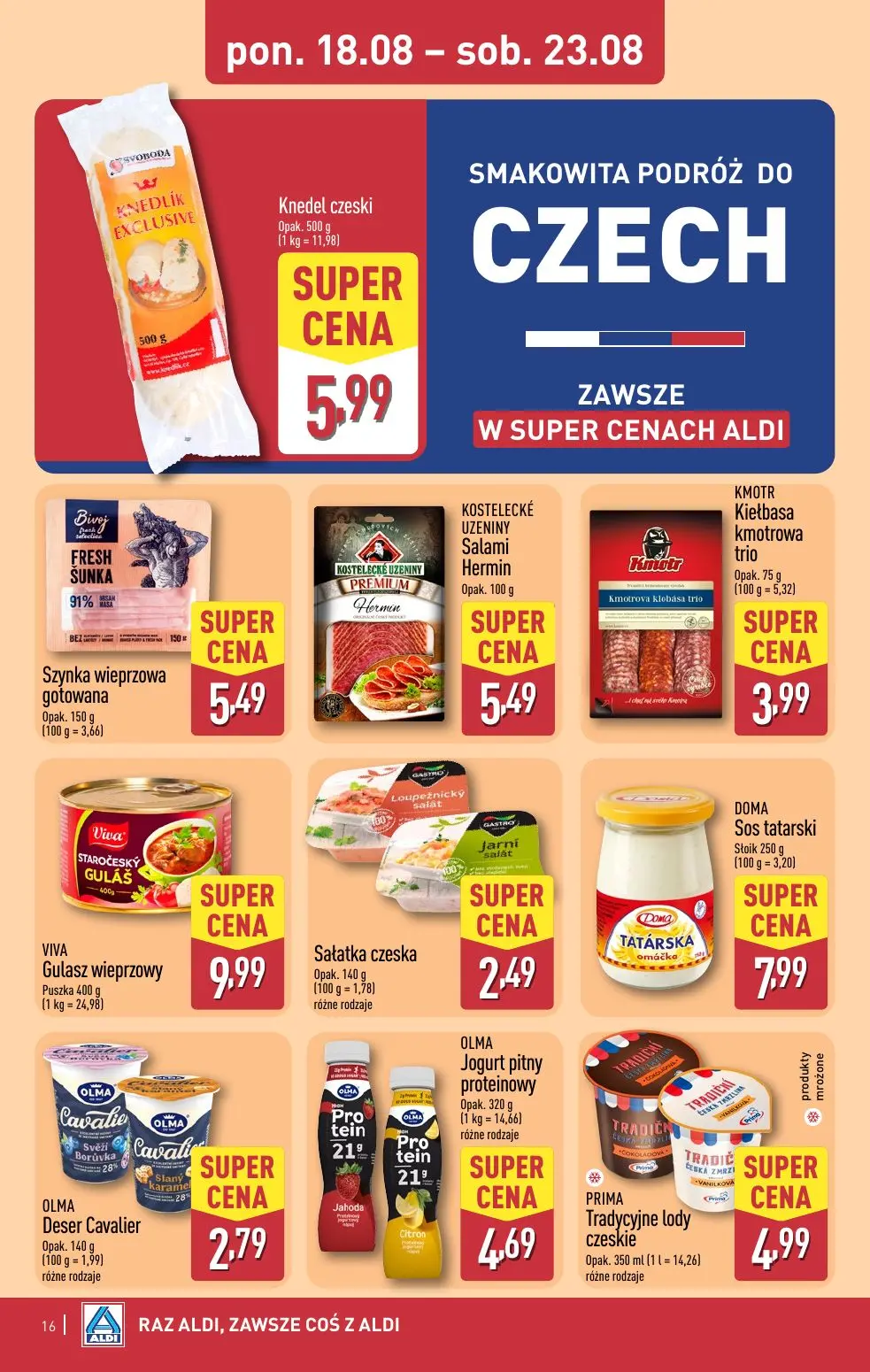 gazetka promocyjna ALDI Raz ALDI, zawsze coś z ALDI - Strona 16