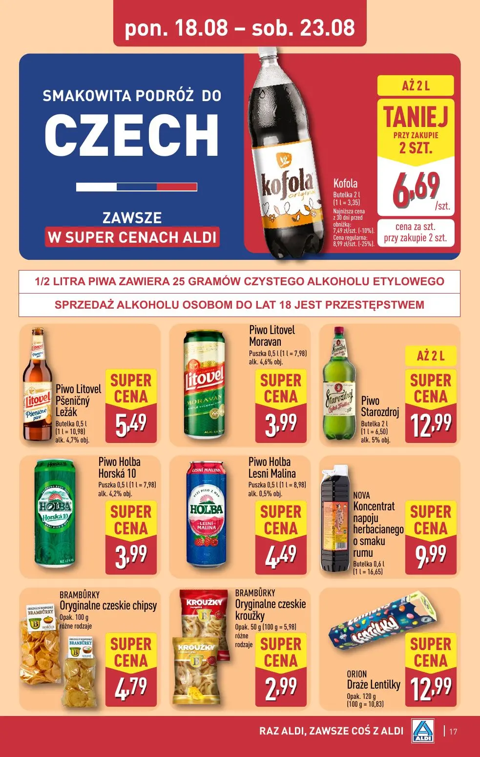 gazetka promocyjna ALDI Raz ALDI, zawsze coś z ALDI - Strona 17