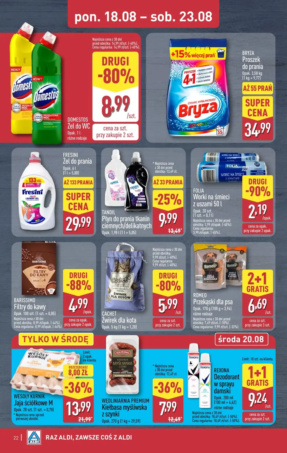 gazetka promocyjna ALDI Raz ALDI, zawsze coś z ALDI - Strona 22