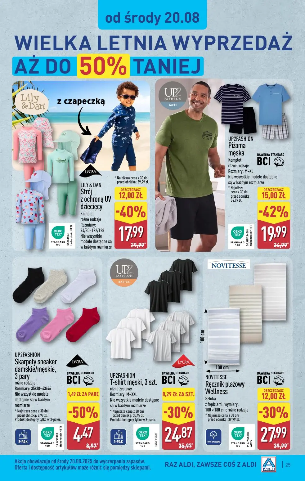 gazetka promocyjna ALDI Raz ALDI, zawsze coś z ALDI - Strona 25