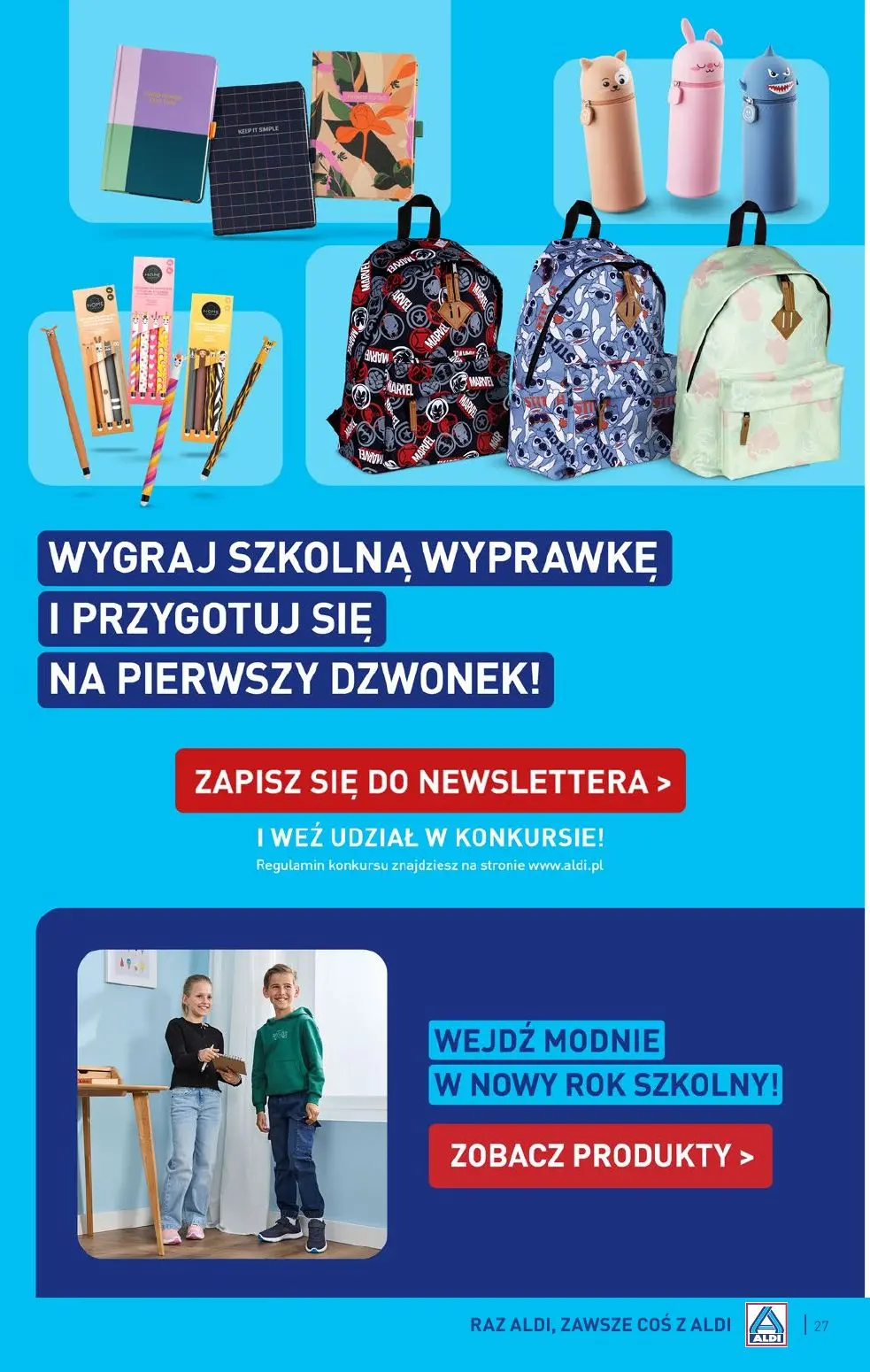 gazetka promocyjna ALDI Raz ALDI, zawsze coś z ALDI - Strona 27