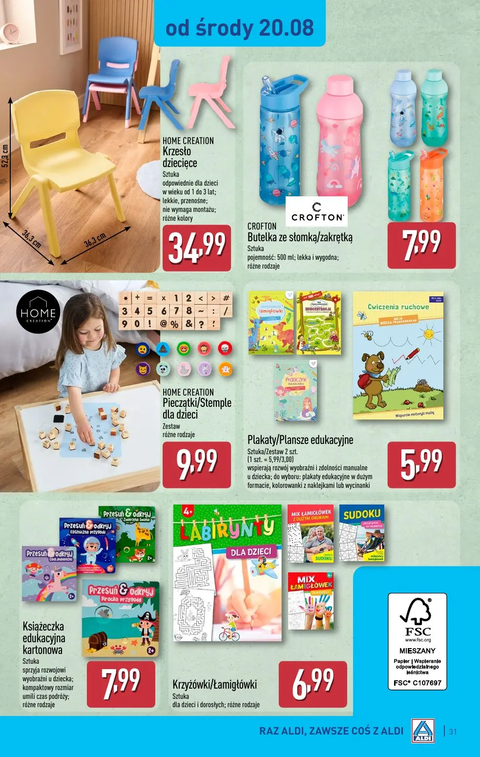 gazetka promocyjna ALDI Raz ALDI, zawsze coś z ALDI - Strona 31