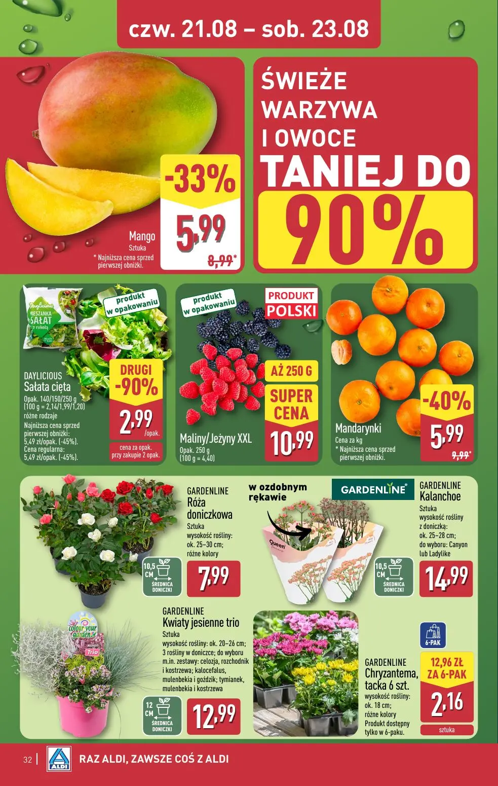 gazetka promocyjna ALDI Raz ALDI, zawsze coś z ALDI - Strona 32