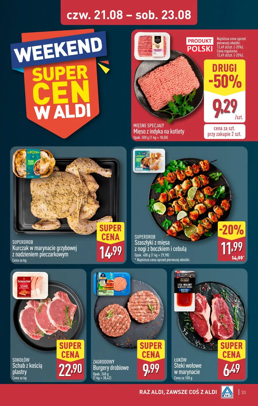 gazetka promocyjna ALDI Raz ALDI, zawsze coś z ALDI - Strona 33