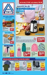 Gazetka promocyjna ALDI, ważna od 2025-08-18 do 2025-08-23.