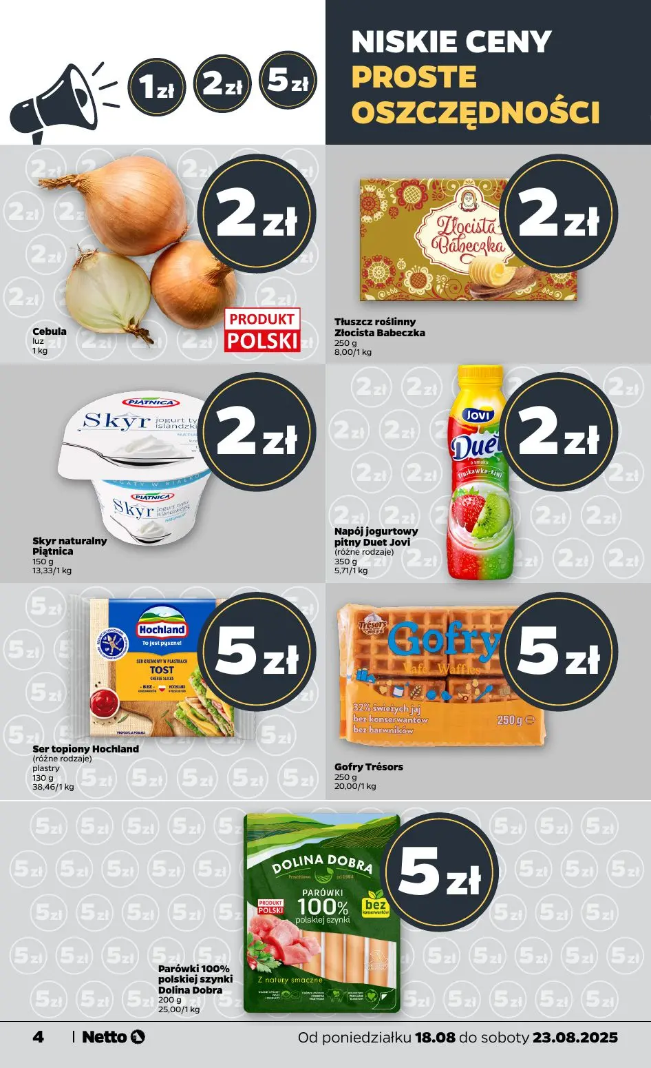 gazetka promocyjna NETTO Świeżo i tanio - Strona 4