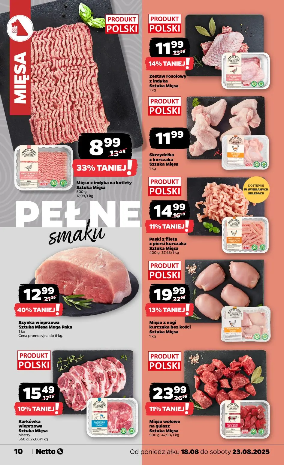 gazetka promocyjna NETTO Świeżo i tanio - Strona 10