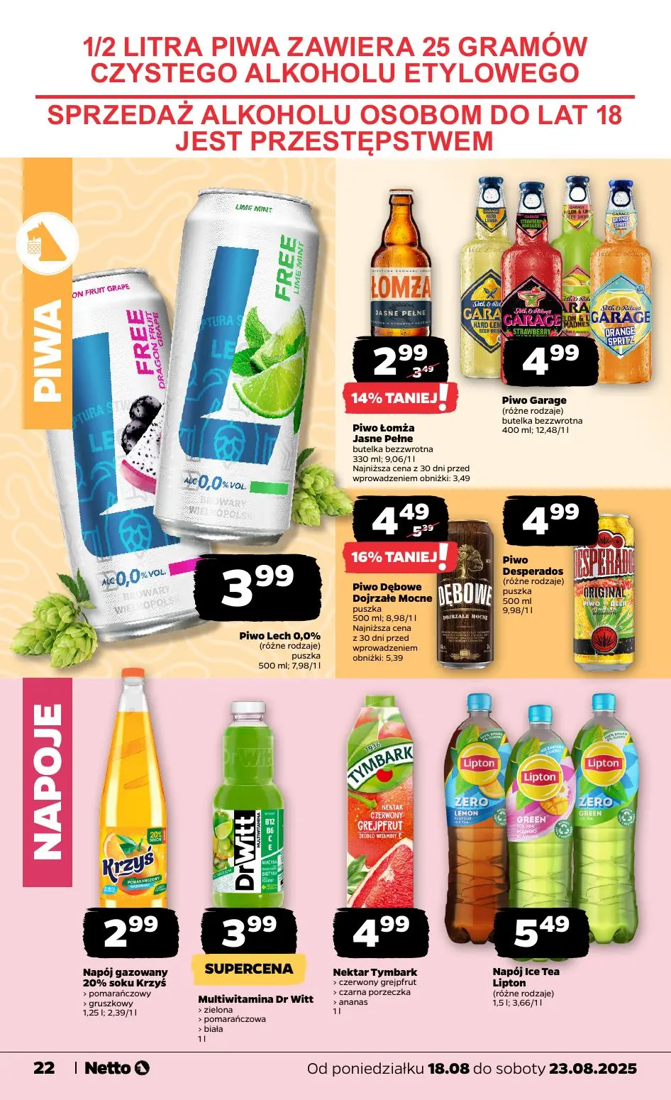 gazetka promocyjna NETTO Świeżo i tanio - Strona 22