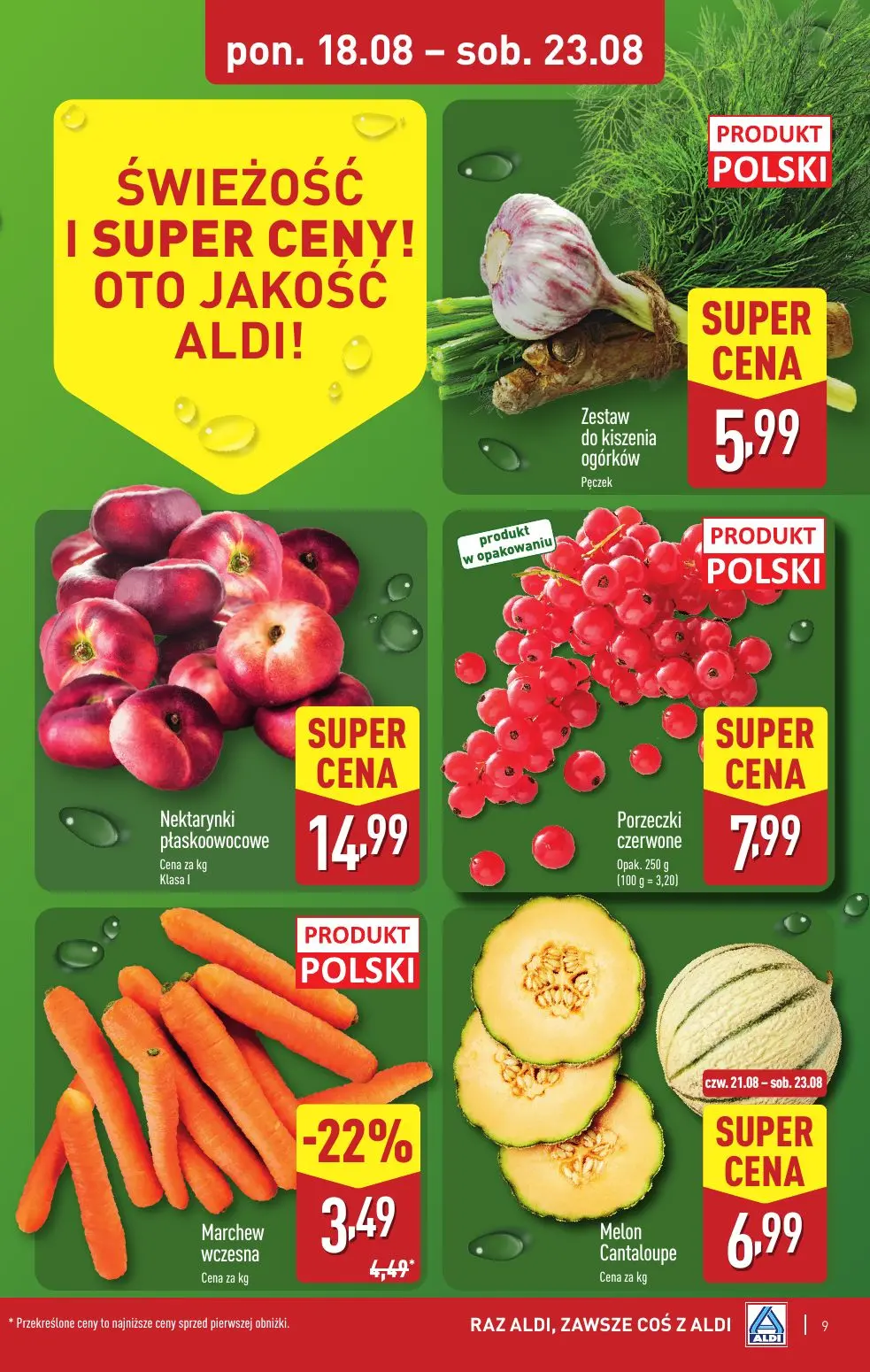 gazetka promocyjna ALDI Weekend super cen już od czwartku! - Strona 9