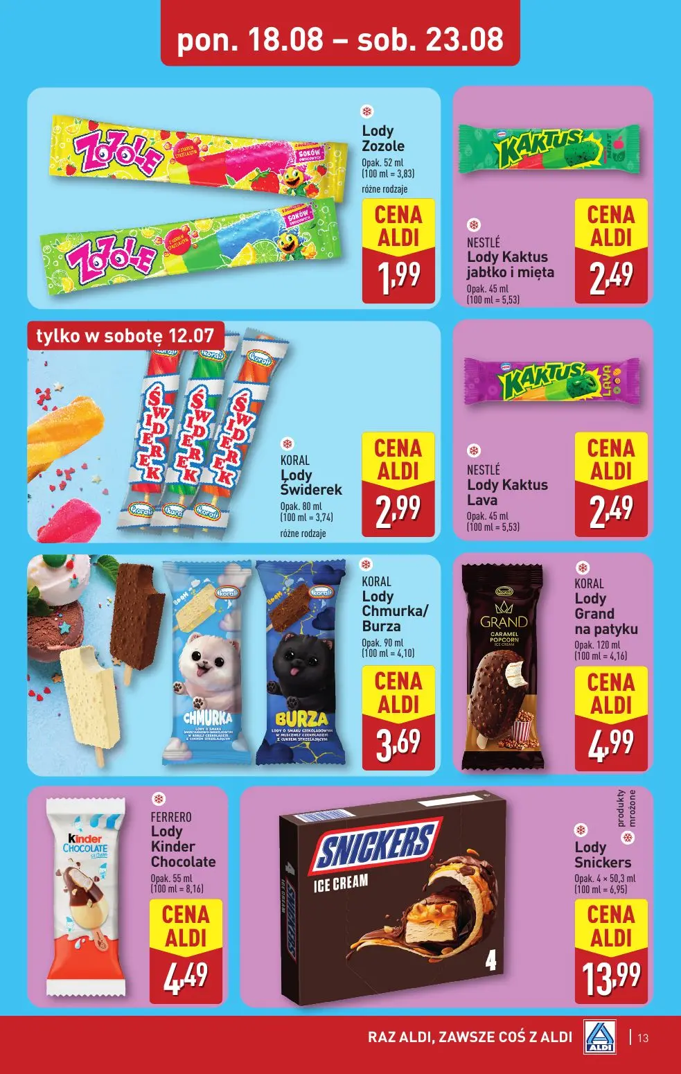 gazetka promocyjna ALDI Weekend super cen już od czwartku! - Strona 13