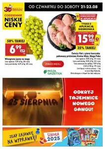 Gazetka promocyjna Biedronka, ważna od 2025-08-21 do 2025-08-23.
