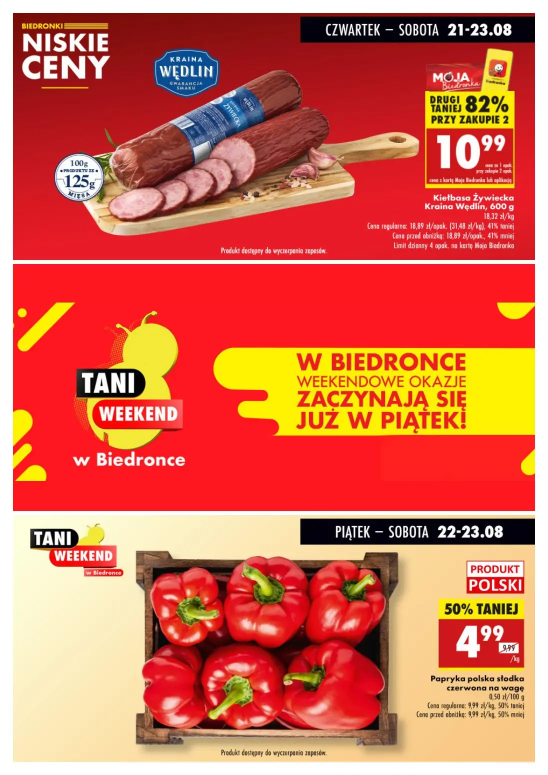 gazetka promocyjna Biedronka Biedronkowe oszczędności - Strona 8