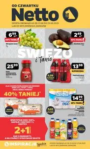 Gazetka promocyjna NETTO, ważna od 2025-08-21 do 2025-08-23.