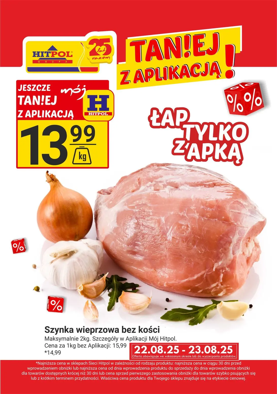 gazetka promocyjna Hitpol Taniej z Aplikacją! - Strona 1