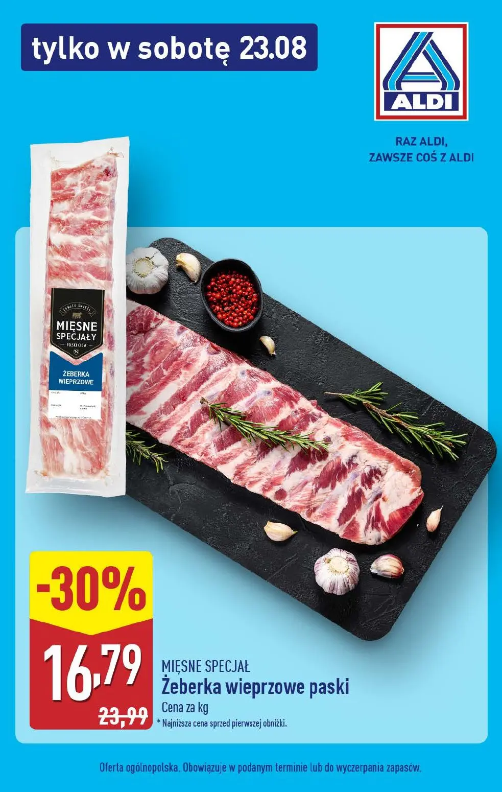 gazetka promocyjna ALDI Super sobota - Strona 1