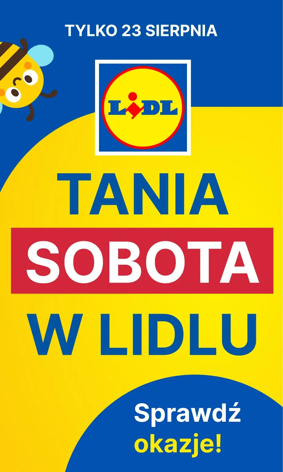 gazetka promocyjna LIDL Tania sobota - Strona 1