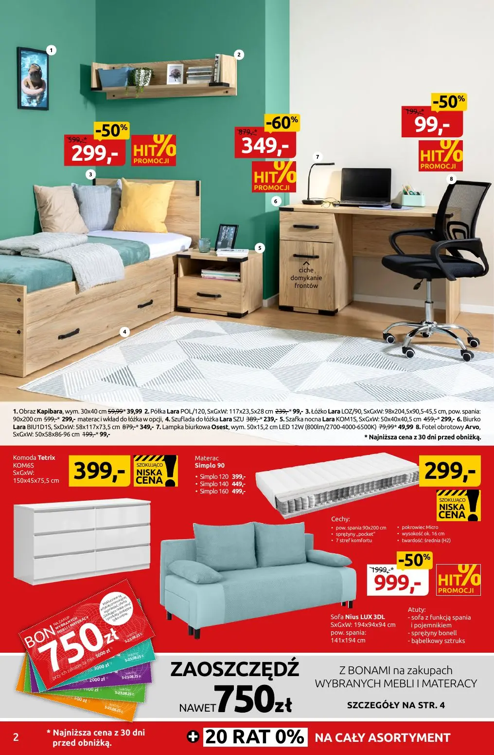 gazetka promocyjna Black Red White ZŁAP SZKOLNE OKAZJE DO -60% - Strona 2