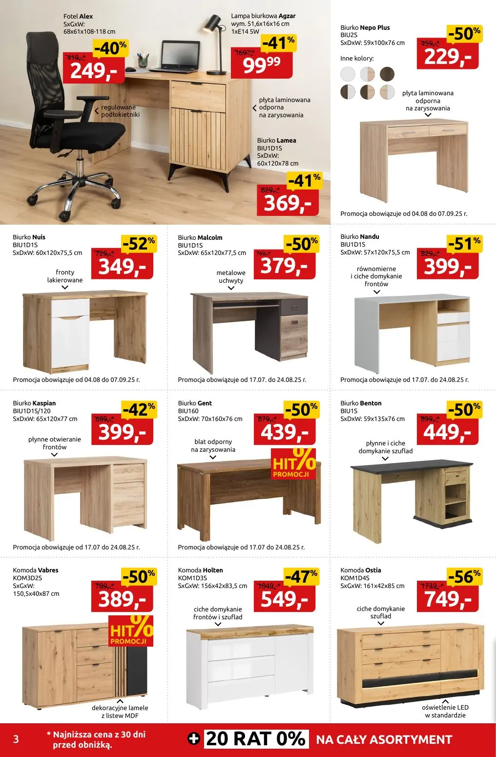 gazetka promocyjna Black Red White ZŁAP SZKOLNE OKAZJE DO -60% - Strona 3