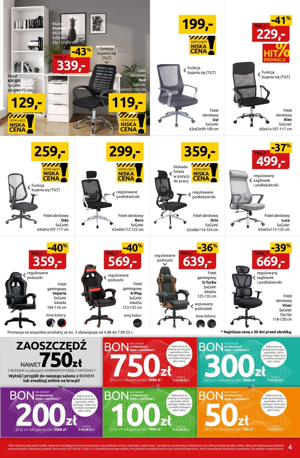 gazetka promocyjna Black Red White ZŁAP SZKOLNE OKAZJE DO -60% - Strona 4