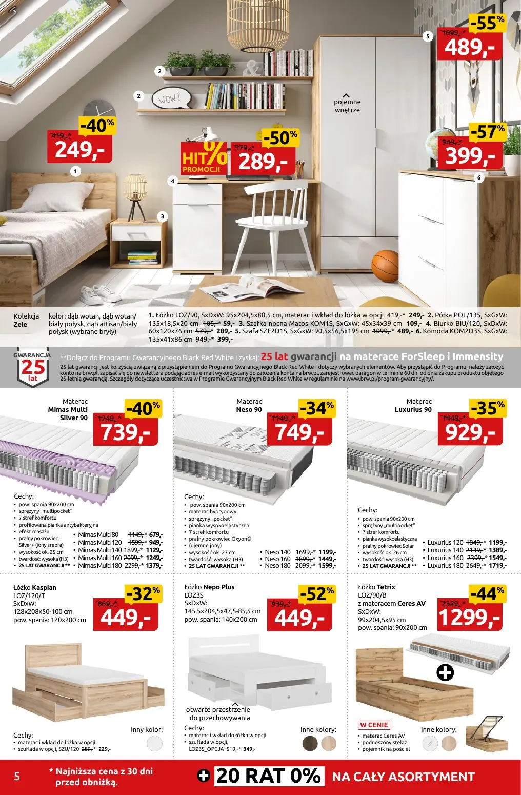 gazetka promocyjna Black Red White ZŁAP SZKOLNE OKAZJE DO -60% - Strona 5