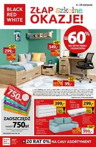 Gazetka promocyjna Black Red White, ważna od 2025-08-04 do 2025-08-24.