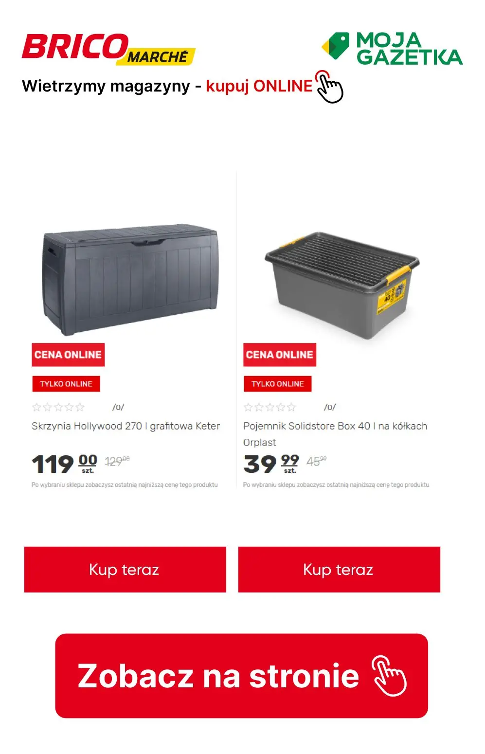gazetka promocyjna BRICOMARCHE Wietrzenie magazynów!! Gorące RABATY na wakacje! - Strona 4