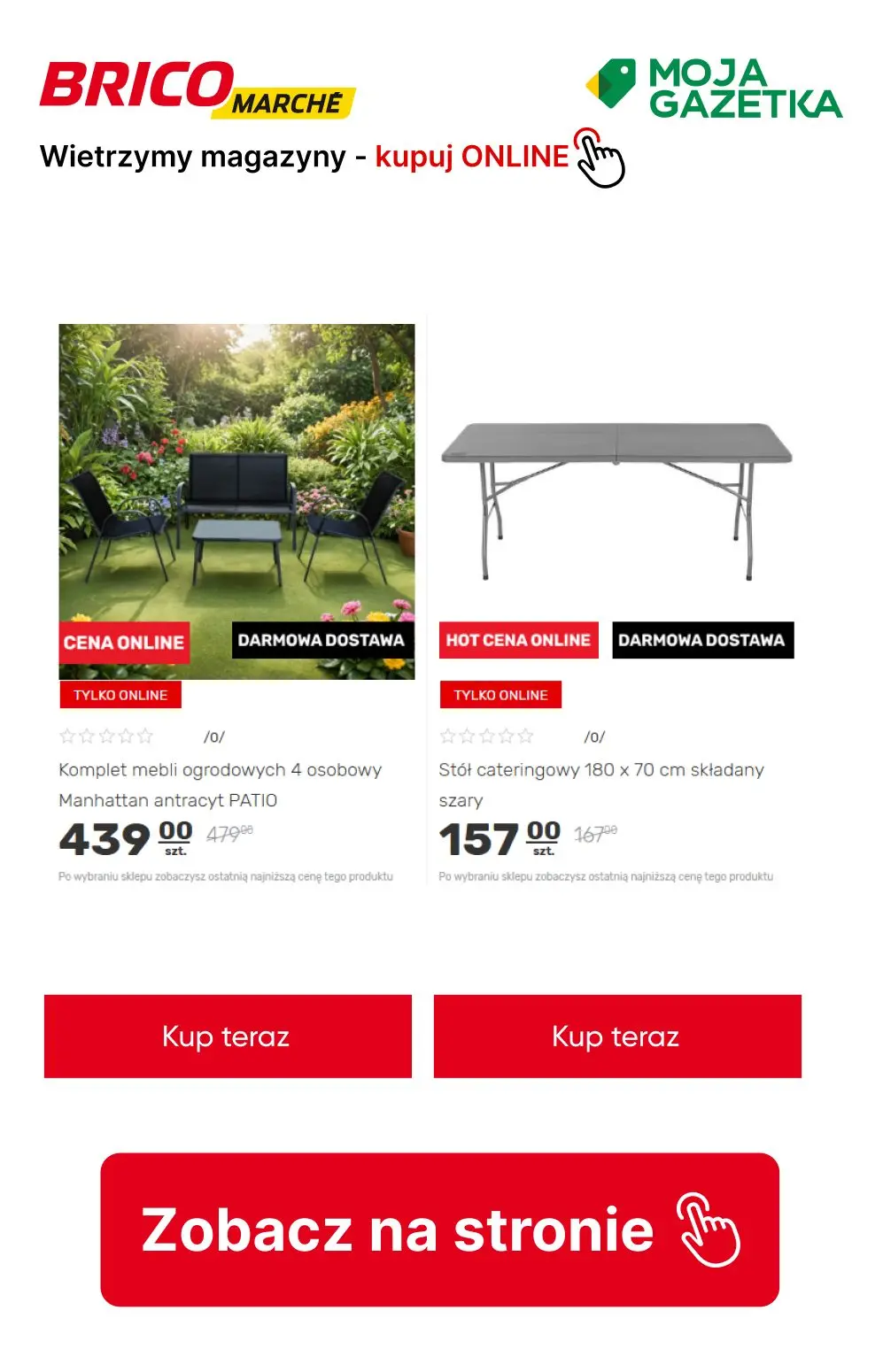 gazetka promocyjna BRICOMARCHE Wietrzenie magazynów!! Gorące RABATY na wakacje! - Strona 5