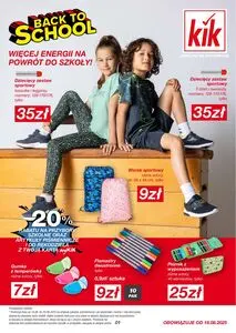 Gazetka promocyjna kik, ważna od 2025-08-18 do 2025-08-24.