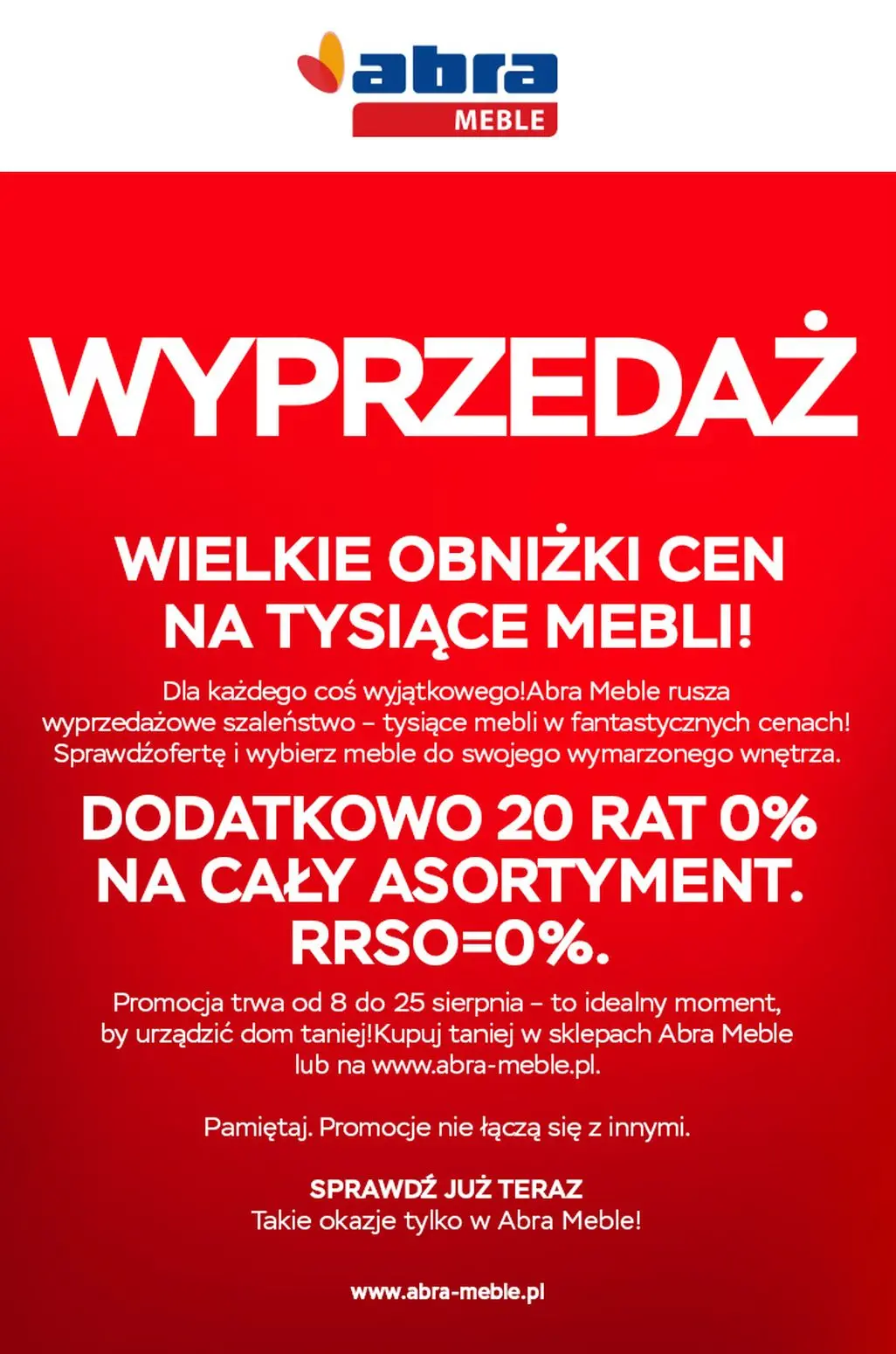 gazetka promocyjna abra meble Dla każdego coś wyjątkowego! - Strona 1