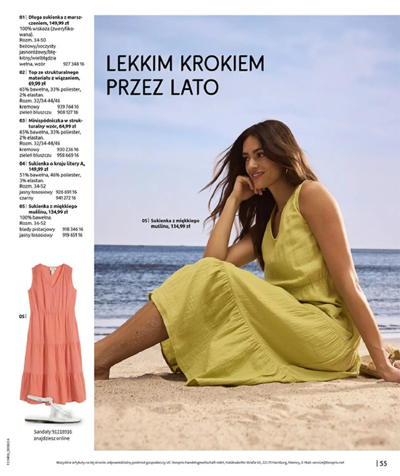 gazetka promocyjna bonprix Nasza rekomendacja na lato - Strona 57