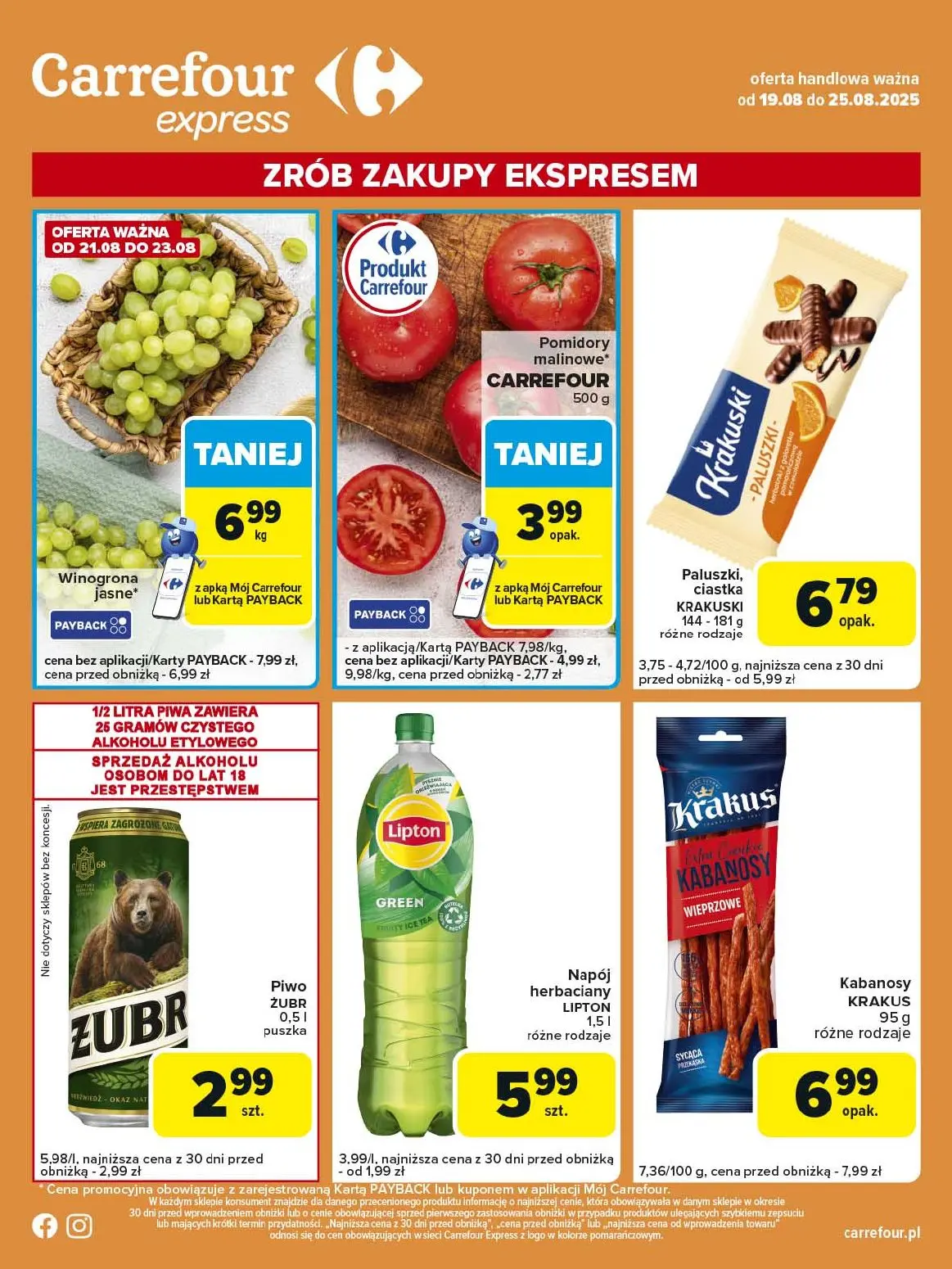 gazetka promocyjna Carrefour Express Zrób zakupy ekspressem - Strona 2