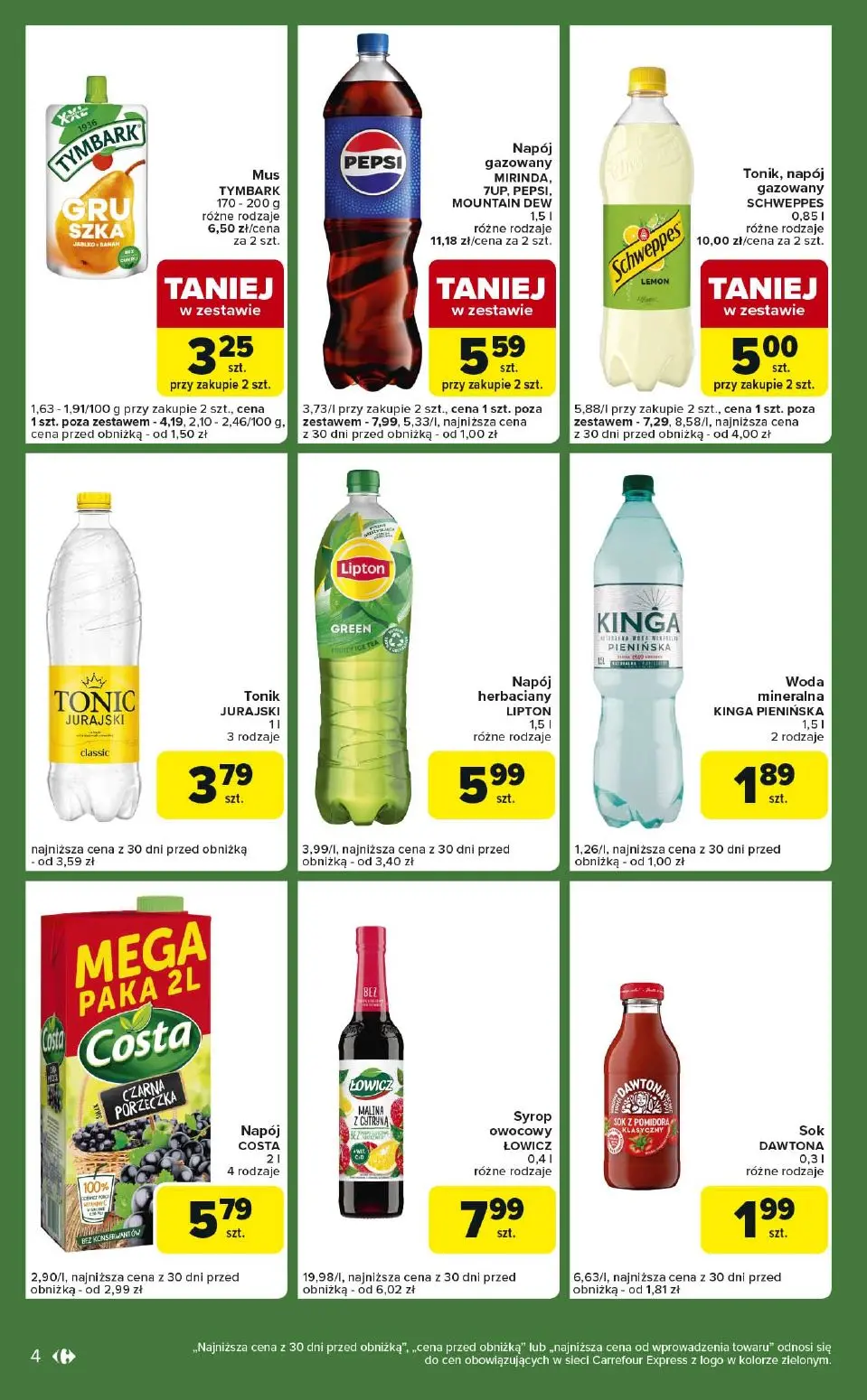 gazetka promocyjna Carrefour Express Zrób zakupy ekspressem - Strona 4