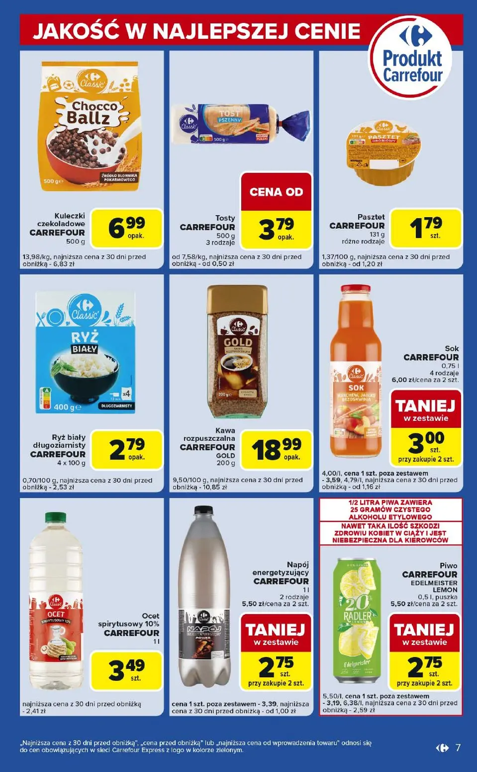 gazetka promocyjna Carrefour Express Zrób zakupy ekspressem - Strona 7