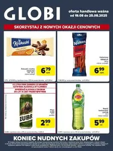 Gazetka promocyjna Globi, ważna od 2025-08-19 do 2025-08-25.