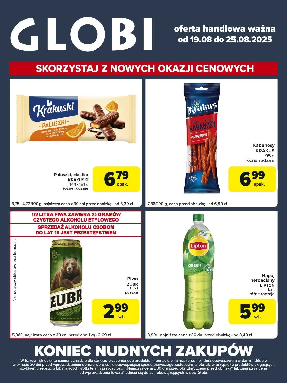 gazetka promocyjna Globi Skorzystaj z nowych okazji cenowych - Strona 1